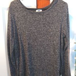 Heather gray lightweight sweater